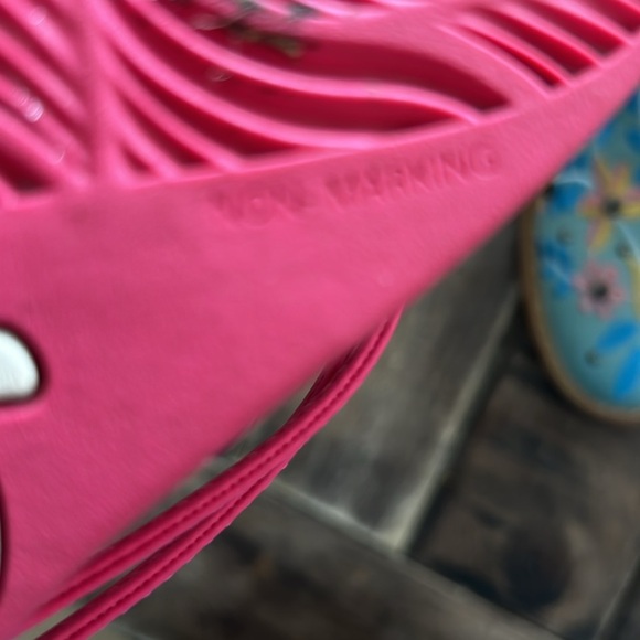 Olukai 'AKA Flip Flop Sandals Pink Plumeria Women’s Size 10 - Picture 6 of 6